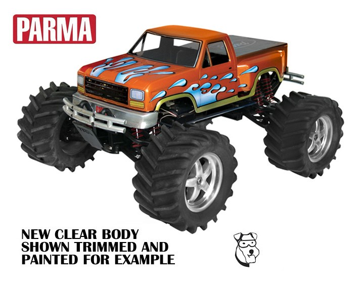 10244 1/10 PARMA BLACKFOOT Ford Step Side TAMIYA CLEAR RC Truck