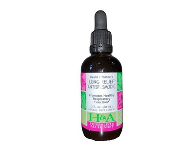 Herbalist Alchemist Lung Relief Antispasmodic  2 oz Brand New