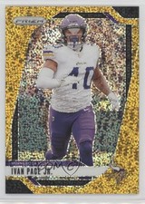 2024 Panini Prizm Gold Sparkle Prizm 13/24 Ivan Pace Jr #189 0n64