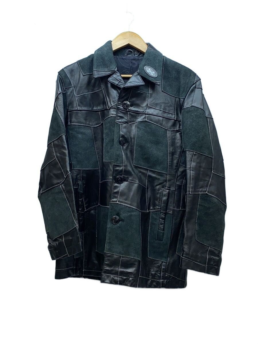 Neighborhood Patchwork/Leather Jacket/M/Cowhide/B… - image 1