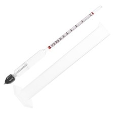Alcohol Meter Hydrometer with Measuring Cylinder for Testing