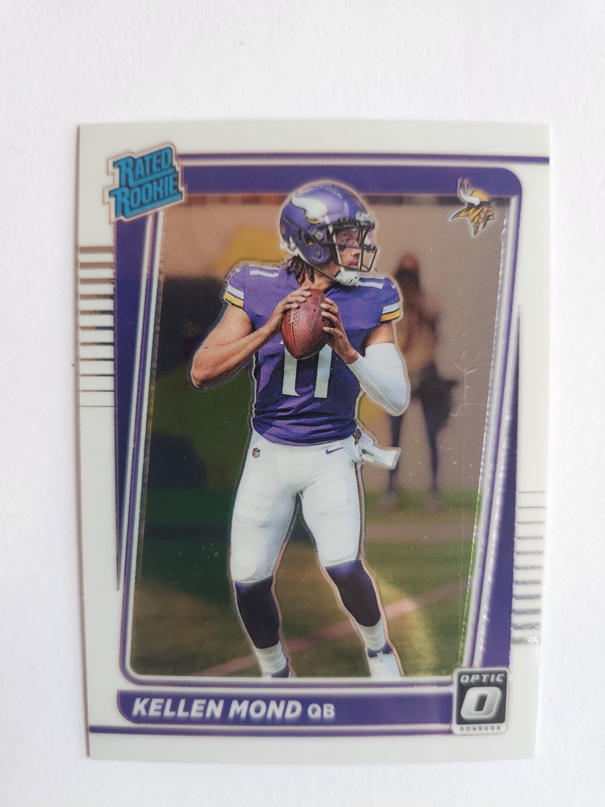 2021 Panini Donruss Optic Rated Rookie Kellen Mond #221