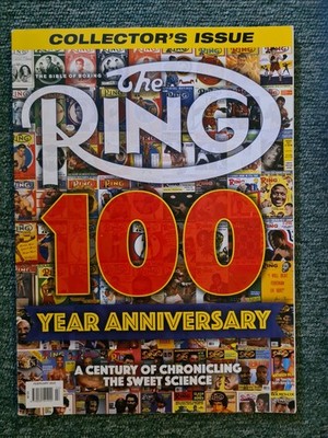 The Ring magazine 100 Year Anniversary Collectors Issue 2022 Excellent VERY RARE