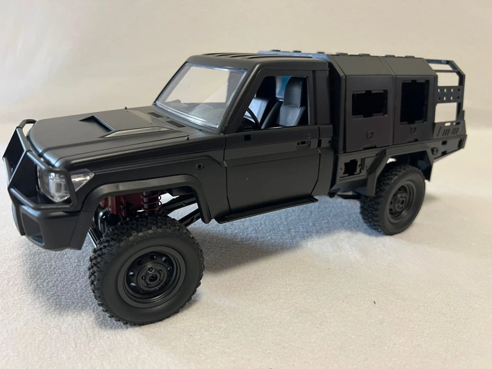 MN82S 1:12 Full Scale RTR Car Toy 2.4G 4WD Off-Road Remote Control Car Truck - Image 2 of 4