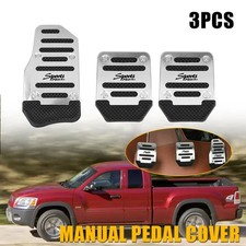 Non Manual Transmission Slip Gas Brake Foot Pad Pedal Car Cover Accessories Kit