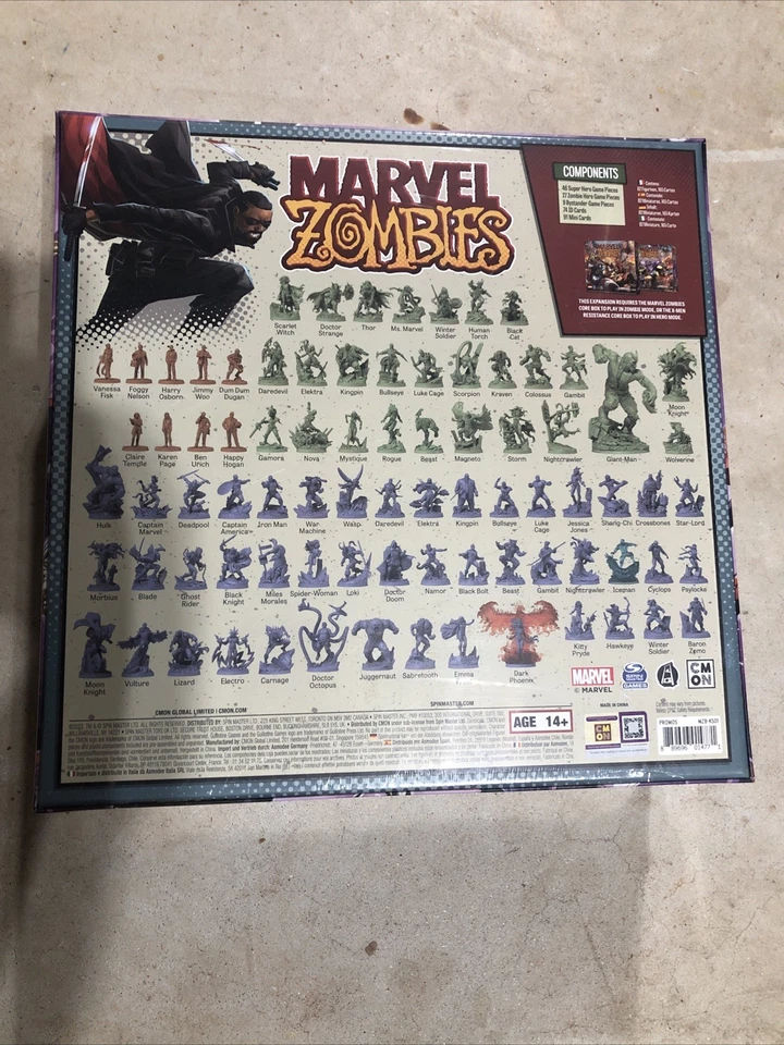Caja de portería elástica Marvel Zombies (Kickstarter) Foto 2 de 2