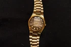 Vintage Seiko 6309-8049 Automatic Gold Tone Day/Date Watch - For Parts/Repair