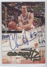 1999 Press Pass Auto Gold 7/100 Chris Herren Auto 3c7