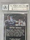 Anthony Mackie SIGNED 2021 Marvel Upper Deck SDCC Captain America #6 BAS AUTO 10 — photo 7