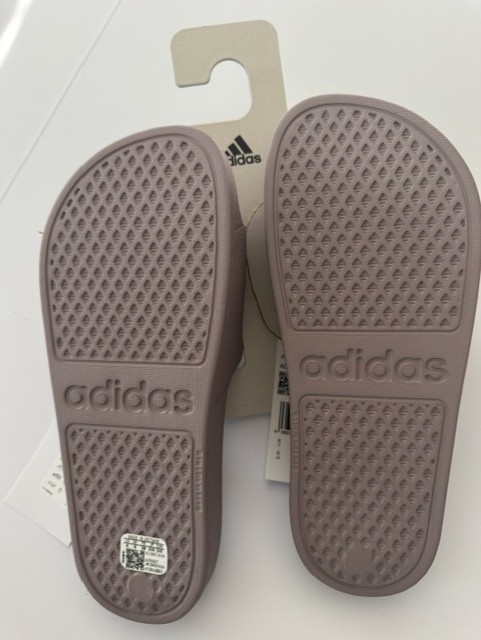 Adidas Adilette Aqua Sliders malva lilla donna taglia 6 foto 2