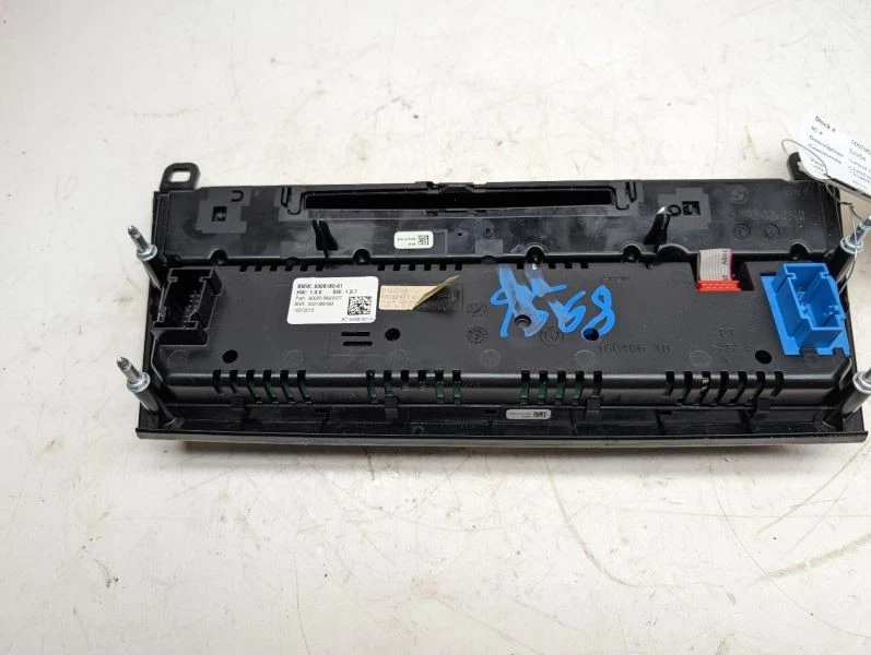 Equipo de audio radio control HVAC montado en el tablero se adapta a 11-15 BMW 740i 751469 Foto 3 de 4