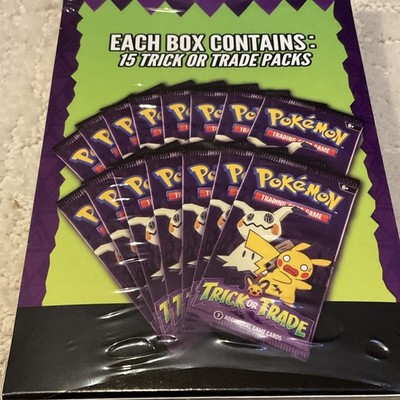 Pokémon Trick or Trade Booster Pack box 15 Packs 2025 Sealed