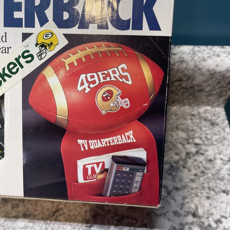 Green Bay Packers ТВ квотербек футбольный фанат видео органайзер команды НФЛ винтажный - Изображение 2 из 4