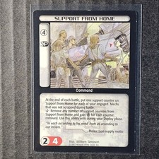 Support From Home, 1997 BattleTech CCG MechWarrior Set 1/2 