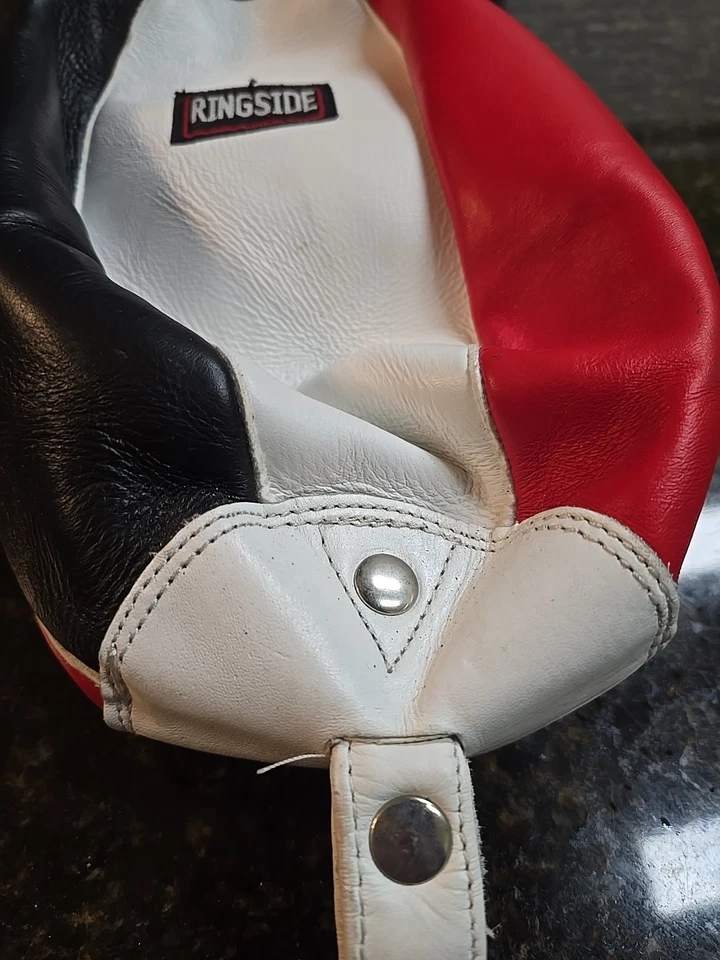 Ringside Boxing Double End Bag 9" White Black Red - Image 3 of 4