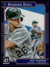 2021 Donruss Optic #11 Matt Chapman Carolina Blue & White
