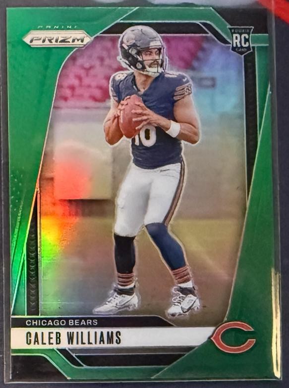 2024 Panini Prizm #301 Caleb Williams Green
