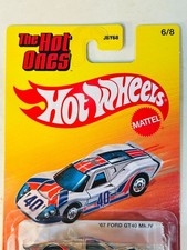 Hot Wheels The Hot Ones 6 67 Ford Gt40 Mk.iv Silver Hot Wheels The Hot Ones 6 67 Ford Gt40 Mk.iv Silver