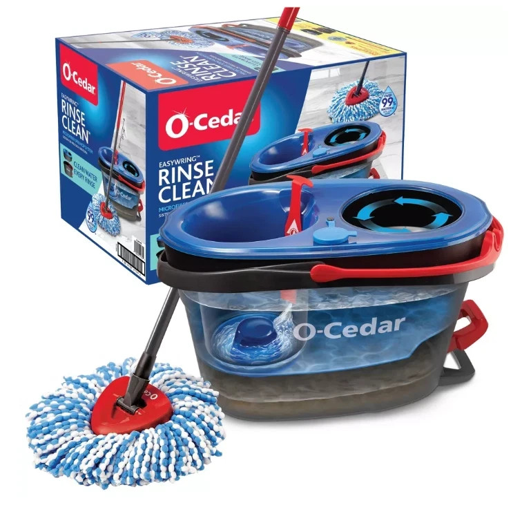 O-Cedar RinseClean Spin Mop & Bucket System Model # 168534 -New | eBay