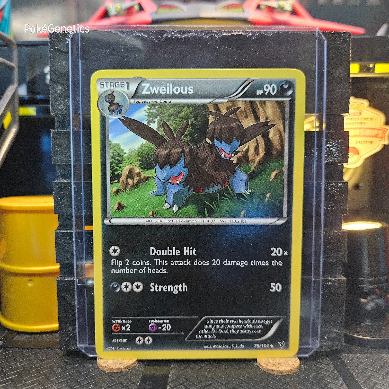 Zweilous Noble Victories Pokémon TCG 78/101 Black & White 3 Uncommon