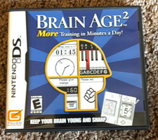 Nintendo DS Game Brain Age 2 Keep Your Mind Sharp