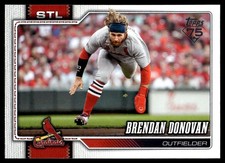 2026 Topps #26 Brendan Donovan St. Louis Cardinals Sliding Mitt