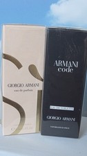 Giorgio Armani Code/si/2x15ml /Travel Holiday /gift /fragrance /imperfect Box 