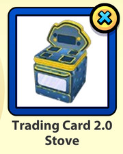 Webkinz Online Trading Card 2.0 Stove Virtual Item