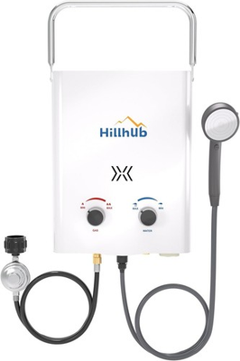 #ad Portable Tankless Water Heater Camping RV Outdoor Propane Hot Water NIB $119.59