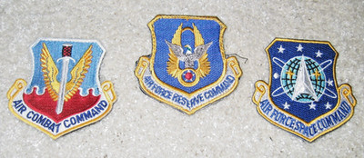 Military Militaria USAF Major Command Patches