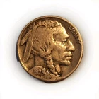 1929 S Buffalo Nickel US Coin -  1929S Full Date VF San Francisco Mint