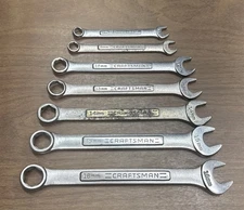 Craftsman USA 46989 7-Piece 6-pt Metric Combination Wrench Set 16•15•14•13•12•9