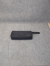 Vintage Case Logic 15 Cassette Tape Nylon Black Zip Holder Carrying Case Bag