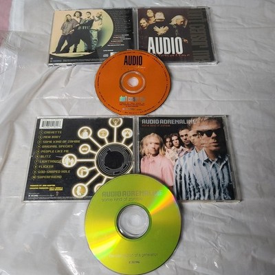 Lot Of 2 Audio Adrenaline Don't Censor Me & Some Kind Of Zombie CD Lot Of 2