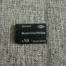 Sony memory stick pro duo 1 gb - PSP Compatible