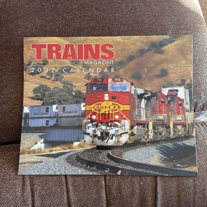 Trains Magazine 2002 Calendar never hung