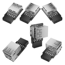 9Pin to USB Adapter Connectors Internal Motherboards 9Pin to USB2.0 Converters