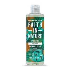 Image of Faith In Nature Organic Coconut Shampoo, Hydrating for Dry Hair & Scalp  400ml