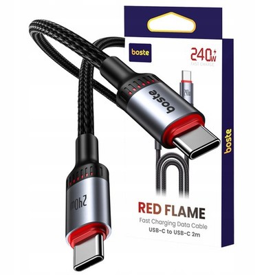 BOSTE USB-C TYPE-C PD 240W SCHNELLLADUNG LEISTUNGSSTARK QC4.0 2M