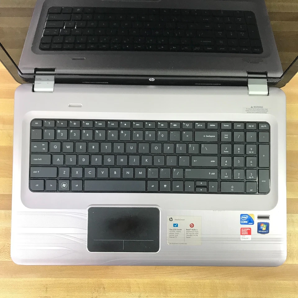 HP dv7 17.3" Retro Gaming Laptop i5-M430 2.27GHz 6GB RAM (Windows 7 Ultimate) - Image 4 of 4