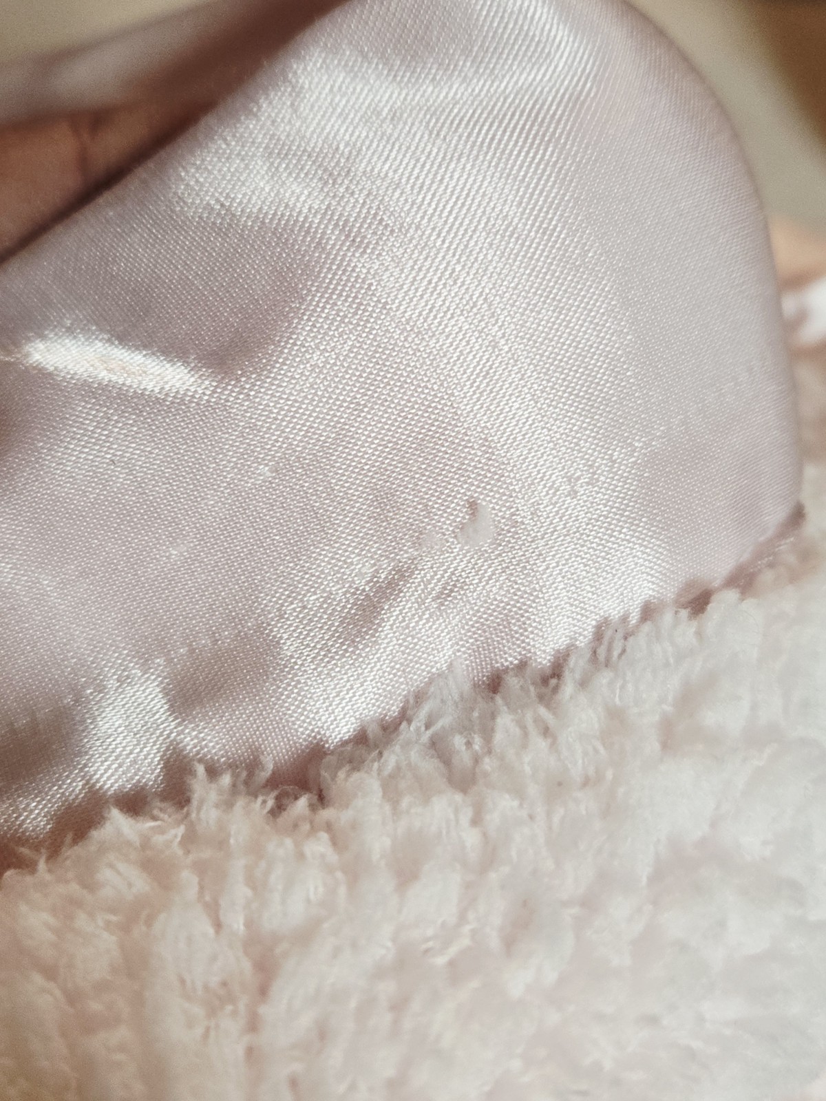 Little Giraffe Pink Baby Blanket Security Plush Satin My First Blanket Soft 