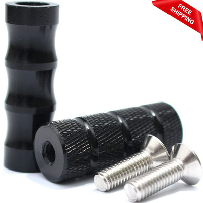CNC Motorcycle Knurled Shifter Peg Anti-Skid Gear Shift Brake Lever Foot Pegs Pe