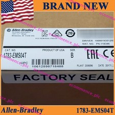NEW FACTORY SEALED NEW PLC 1783-EMS04T Series...