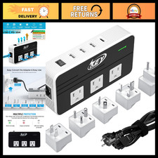 230W Step Down Voltage Converter 220V to 110V, Power Adapter for Travel  Home