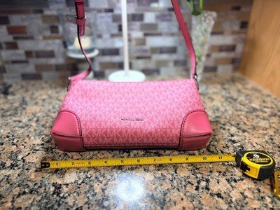 michael kors pink Murphy crossbody logo NWOT