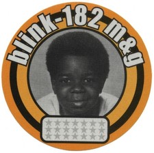 Blink 182 1999 Enema of the State concert tour Gary Coleman Backstage Pass