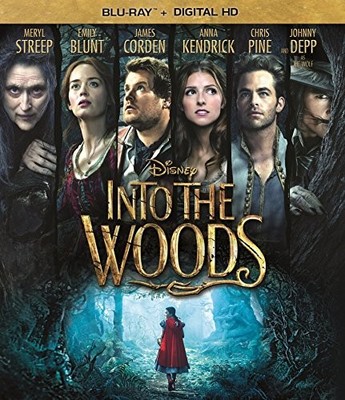Into the Woods 1-Disc BD + Digital HD [Blu-ray] - Blu-ray - GOOD