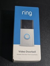 Ring Battery Doorbell With Camera 2nd Gen Open Box New Ready To Go App Wifi