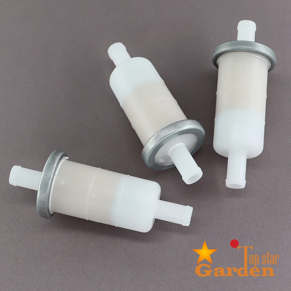 Filtro de combustible en línea 3x 3/8" para Honda CBR600 CBR900 GL1500 VTX1300 16900-MG8-003 Foto 2 de 4