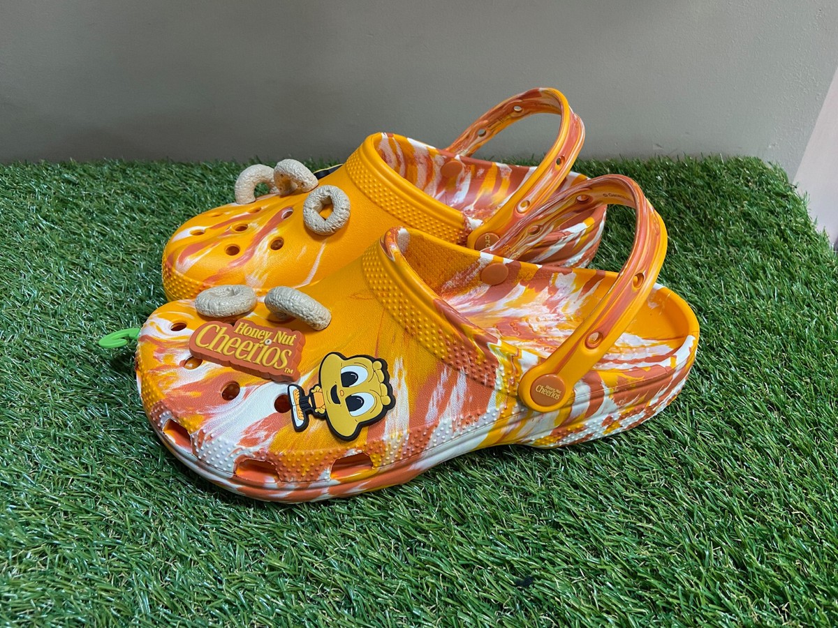 Crocs x Honey Nut Cheerios Classic Clogs Shoes Size Men display picture 1